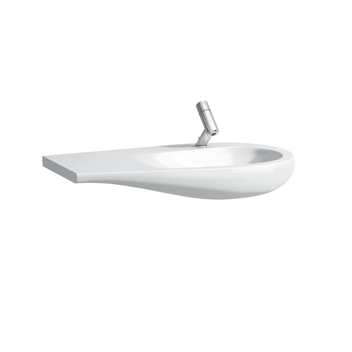Laufen Alessi One Раковина 90х50х16.5 см, 1 отв., покрытие LCC, цвет: белый