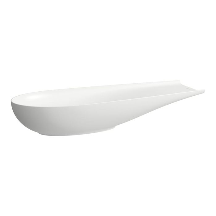 Laufen Alessi One Раковина-чаша 100х38х17см., без отв., без перелива, с покр. LCC, цвет: белый матовый