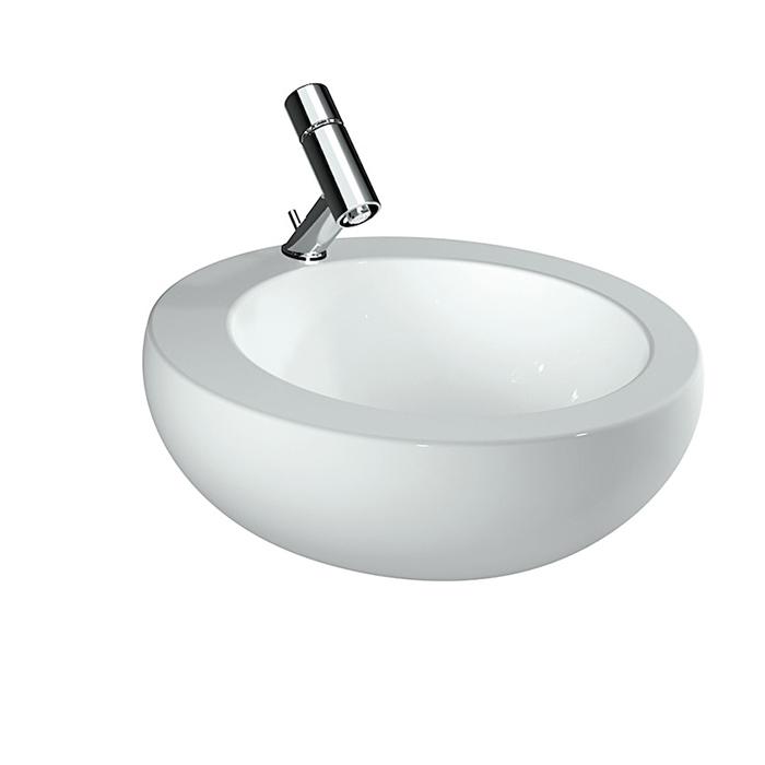 Laufen Alessi One Раковина-чаша 52х52х17.5 см, 1 отв., покрытие LCC, цвет: белый