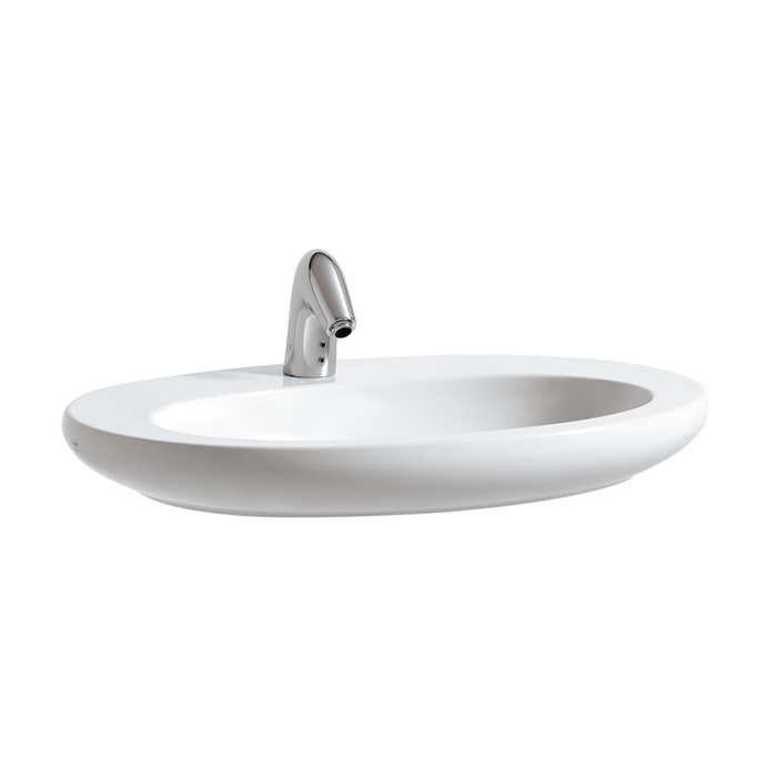 Laufen Alessi One Раковина-чаша 75х52х9 см, 1 отв., покрытие LCC, цвет: белый