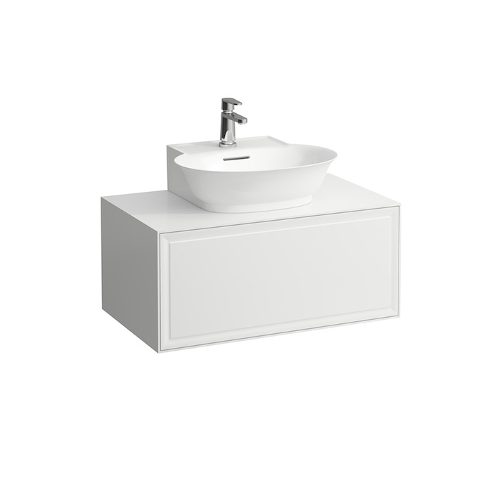 Laufen New Classic Тумба с раковиной,  77.5x45.5x34.5см, 1 ящиком, подвесная, цвет: белый глянцевый (для раковины 816852)