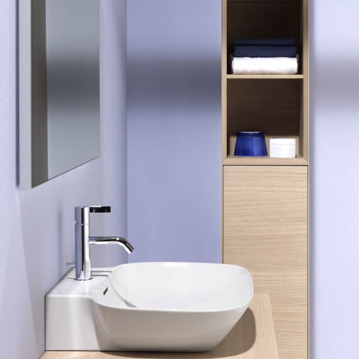 Laufen INO Раковина 56х45х12 см, 1 отв., покрытие LCC, цвет: белый