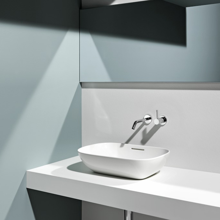 Laufen INO Раковина-чаша 50х35х13 см, без отв., покрытие LCC, цвет: белый