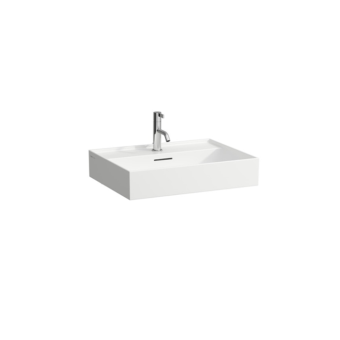 Laufen Kartell Раковина 60х46х12 см, 1 отв., покрытие LCC, цвет: белый