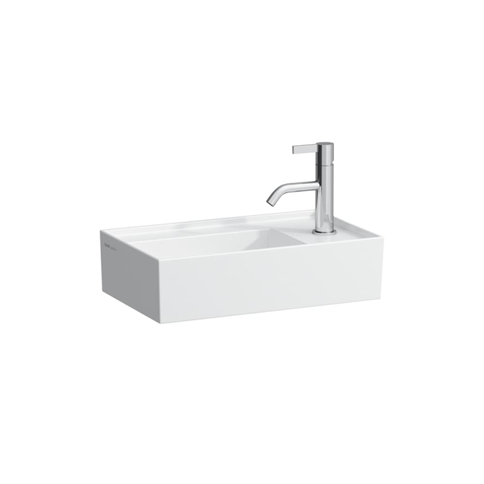 Laufen Kartell Раковина подвесная 46х28х12см., без перелива, с 1 отв., цвет: белый матовый