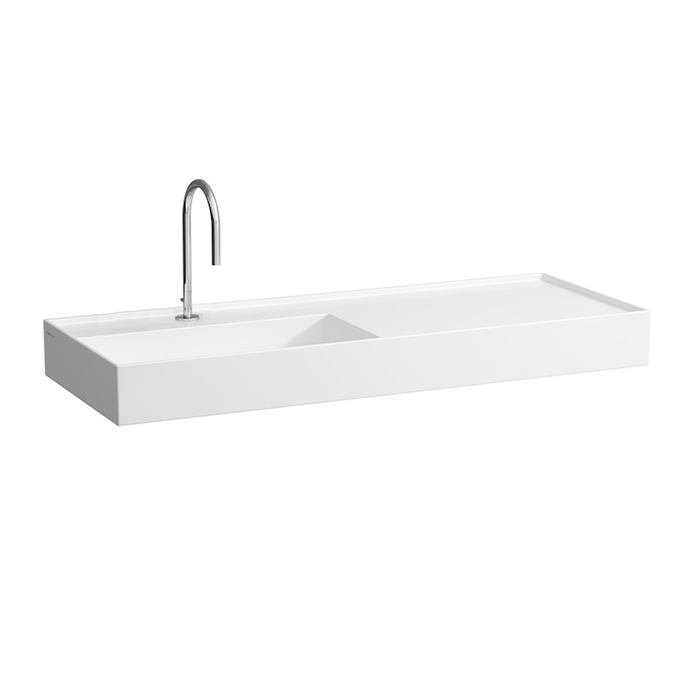 Laufen Kartell Раковина подвесная 120х46х12см., c 1 отв., Dx, без перелива, цвет: белый