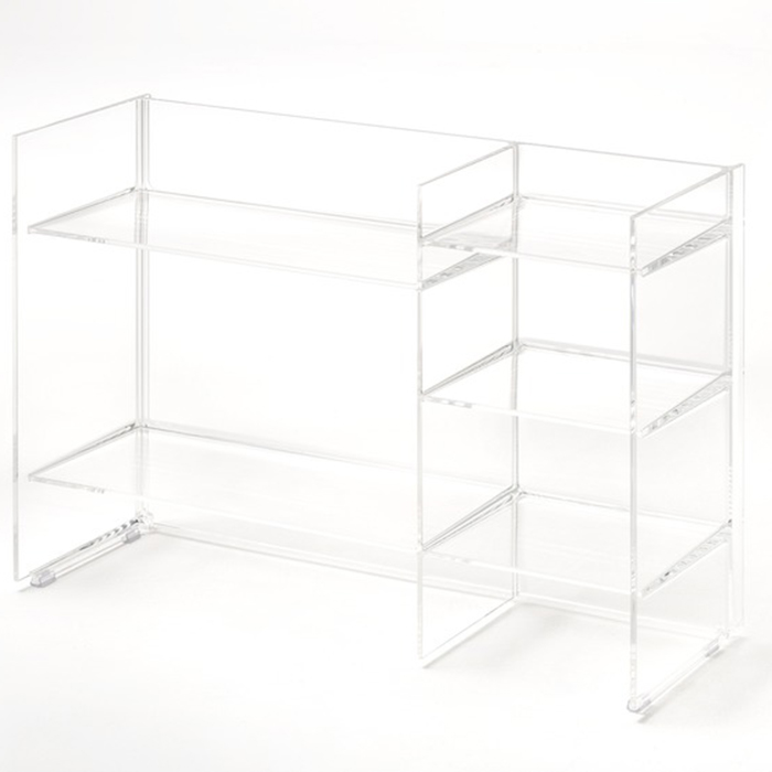 Laufen Kartell Стеллаж, 75х26х53см, пластик, напольный, цвет: прозрачный кристал