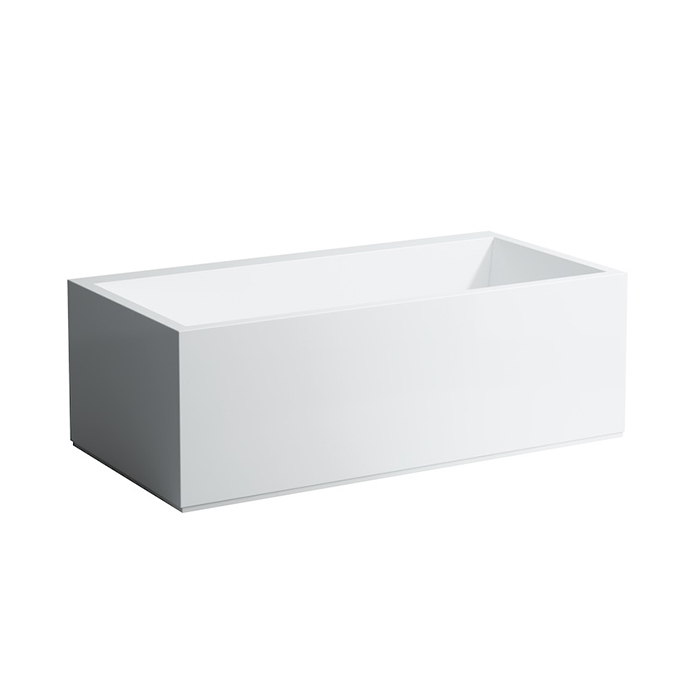 Laufen Kartell Ванна 170x86x44см, пристенная, DX, с панелями, с слив-переливом с подсветкой, материал: композит, цвет: белый