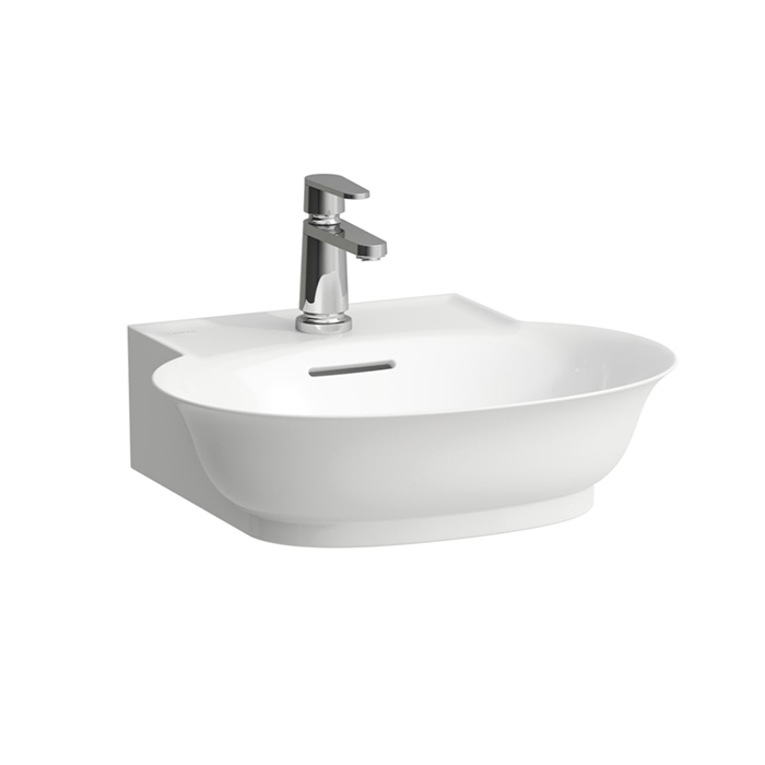 Laufen New Classic Раковина 50х45х17 см, без отв., подвесная, с переливом, цвет: белый