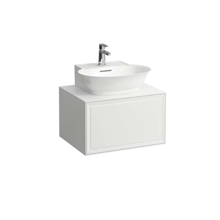 Laufen New Classic Тумба с раковиной, 57.5х45.5х34.5см, 1 ящик, подвесная, цвет: белый глянцевый
