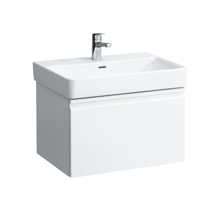 Laufen Pro A Тумба подвесная 52x45cм, с раковиной, цвет: белый матовый