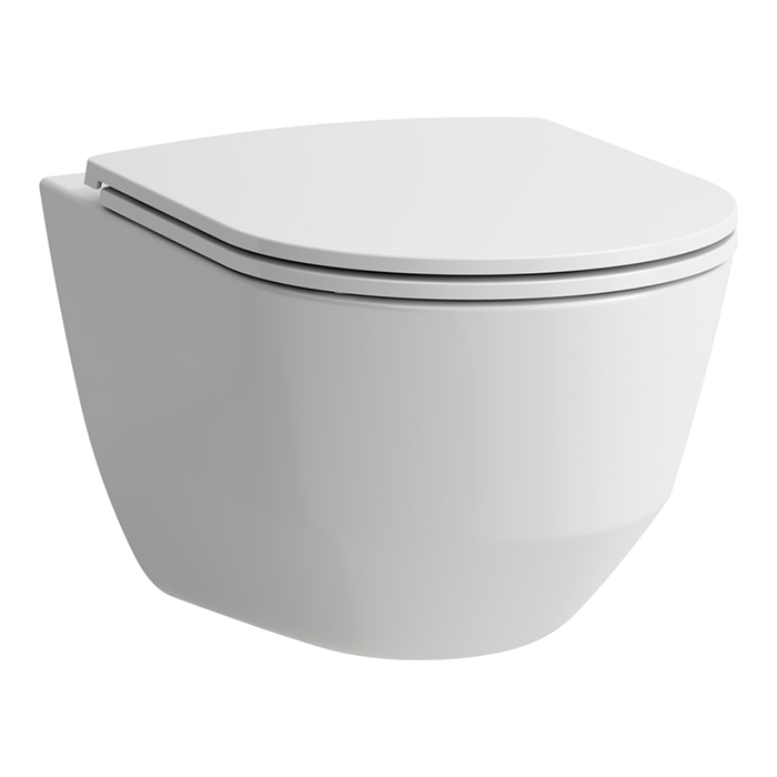 Laufen Pro Комплект подвесной унитаз 53x36x34.5см., сиденье с механизмом мягкого закрывания, безободковый, цвет: белый