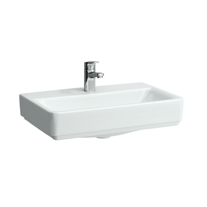 Laufen Pro Раковина накладная пристенная 55x38x9.5см, с 1 отв., цвет: белый