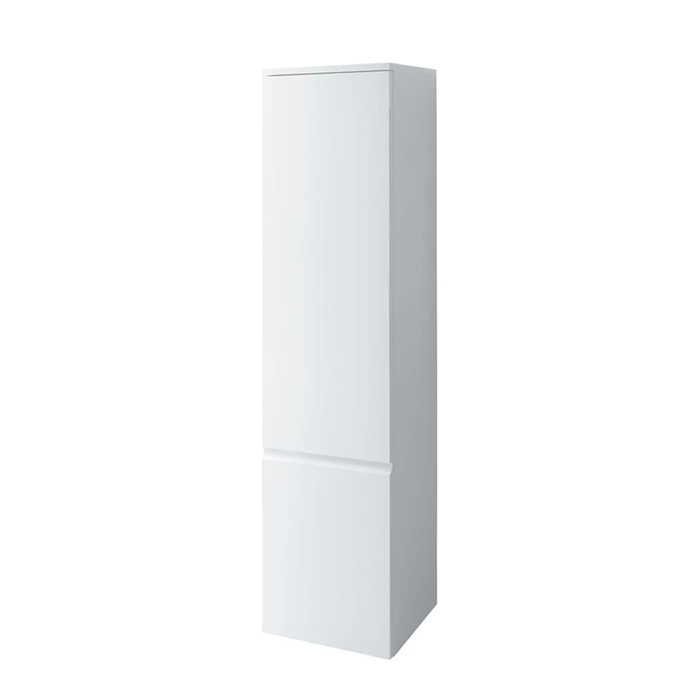 Laufen Pro S Высокий шкаф 350x335x1650 мм, 1 дверца, петли справа, 4 стеклянные полки, цвет: белый матовый