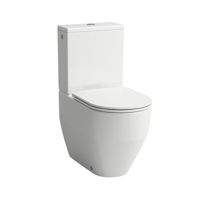 Laufen Pro Унитаз моноблок, приставной 36х65х44см., слив универсальный, подвод сбоку, цвет: белый
