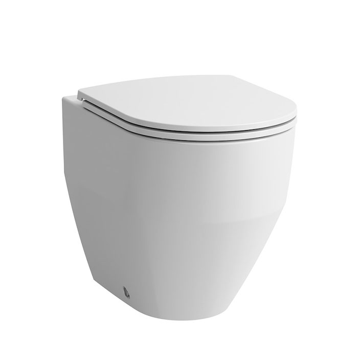 Laufen Pro Унитаз напольный приставной 36х53х43 см, слив универсальный, цвет: белый