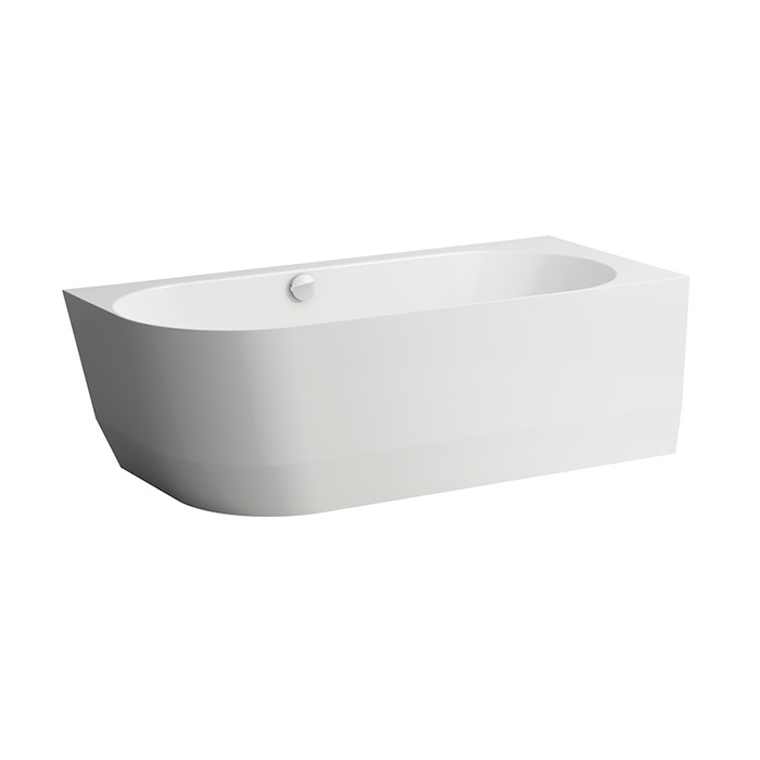 Laufen Pro Ванна угловая 180x80x59см., DX, цвет: белый