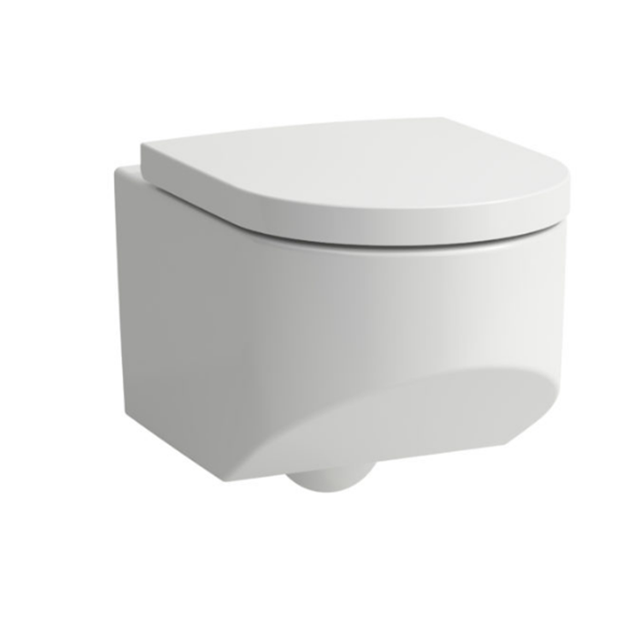 Laufen Sonar Унитаз 53x37x34см подвесной, безободковый, покрытие LCC, цвет: белый