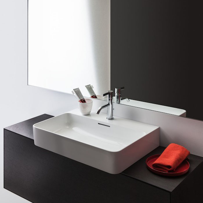 Laufen VAL Раковина 60х42х11.5 см, 1 отв., покрытие LCC, цвет: белый