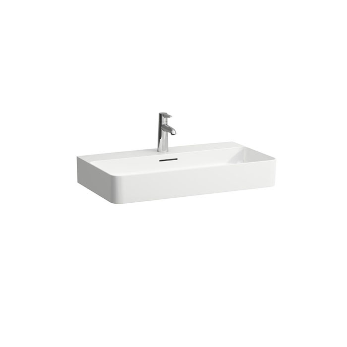 Laufen VAL Раковина 75х42х11.5 см, 1 отв., покрытие LCC, цвет: белый