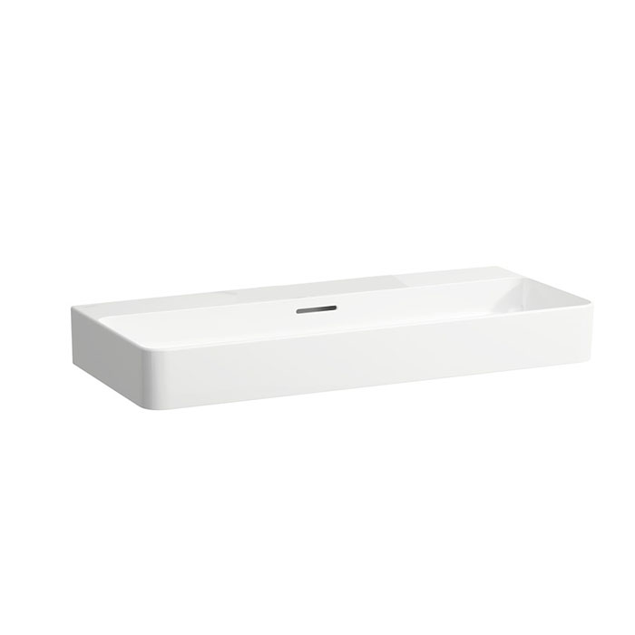 Laufen VAL Раковина 95х42х11.5 см, без отв., цвет: белый