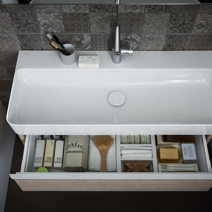 Laufen VAL Раковина 95х42х11.5 см, 1 отв., покрытие LCC, цвет: белый