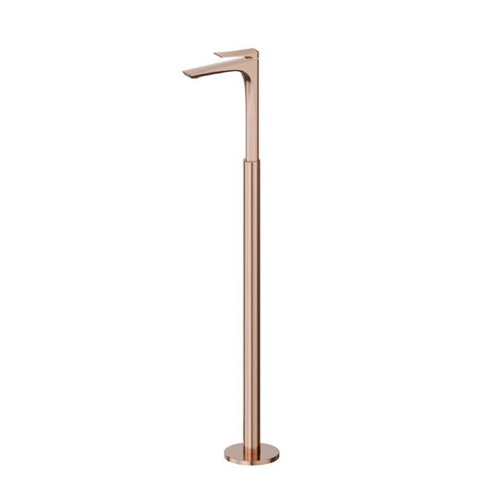 Newform Delta Zero Смеситель для раковины, напольный, внешняя часть, цвет: PVD copper bronze