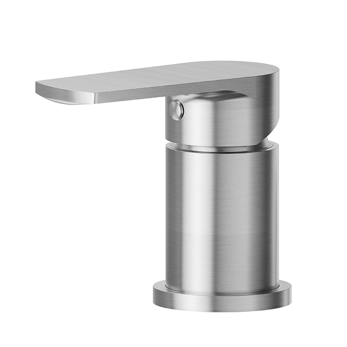 Newform Haka Переключатель потоков на борт ванны, на 1 источник, цвет: PVD brushed stainless steel