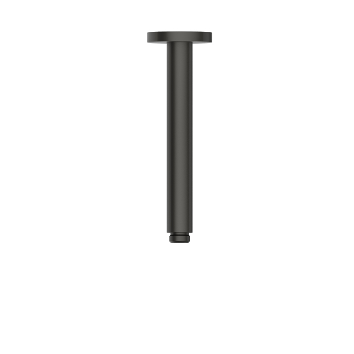 Newform Head Showers Душевой кронштейн 20см, потолочный, закругленный, цвет: carbon satin