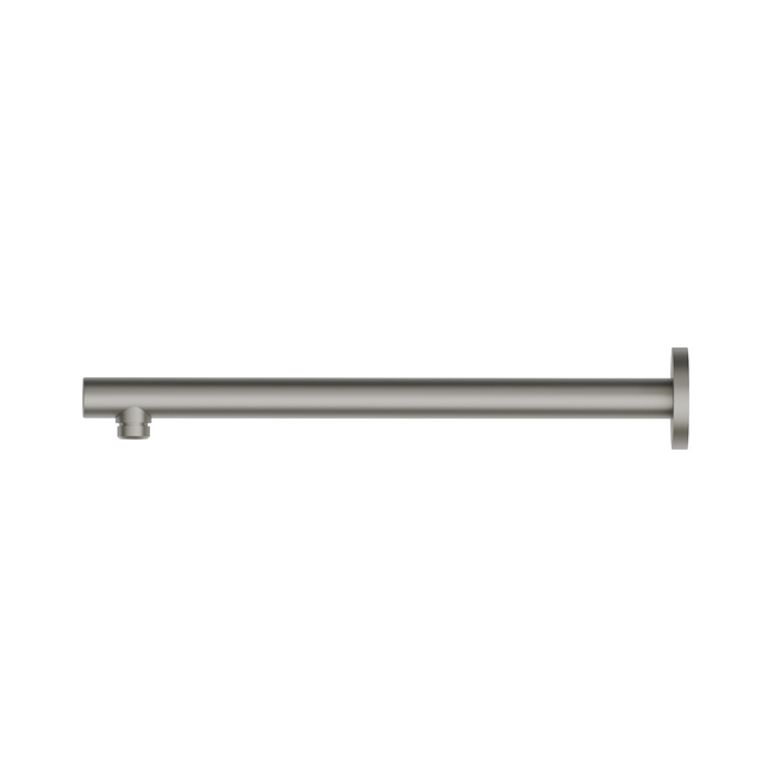 Newform Head Showers Душевой кронштейн 35см, настенный, закругленный, цвет: titanium satin