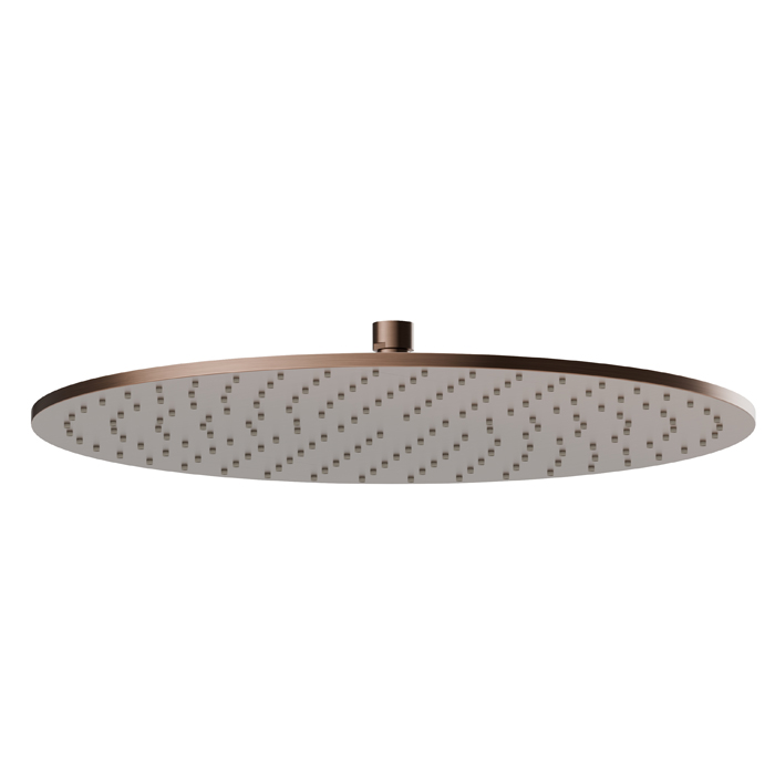 Newform Head Showers Верхний душ 40см, настенный/потолочный, h=8мм, цвет: PVD brushed copper bronze
