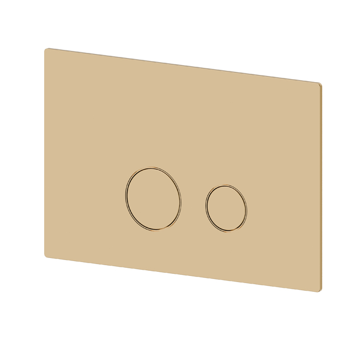 Newform Панель смыва, совместимая с Geberit Sigma 8 и Sigma 12, цвет: PVD glossy gold