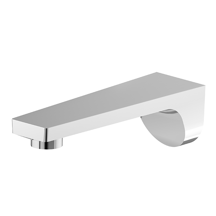 Newform ParkLE Излив для ванны, настенный, 1/2”, цвет: хром