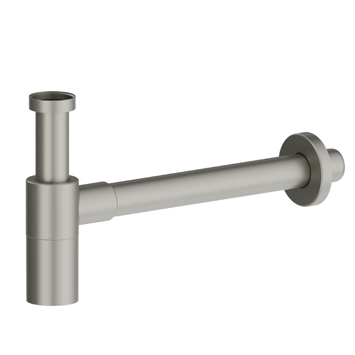 Newform Сифон для раковины, регулируемый по высоте D=32 мм - длина=300 мм, цвет: titanium satin