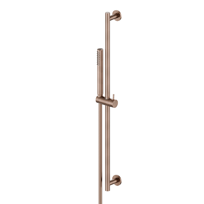 Newform X-STEEL 316 Душевая стойка, ручной душ, шланг 150 см, цвет: PVD Br. Copper Bronze