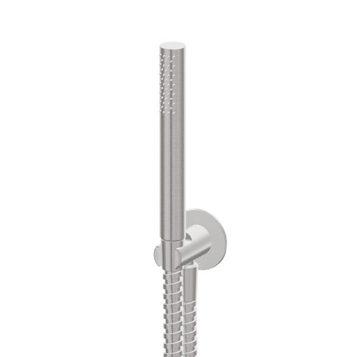 Newform X-Steel 316 Ручной душ, кронштейн-уголок 1/2", шланг: 150 см, цвет: нержавеющая сталь