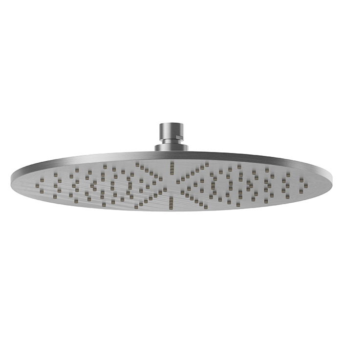 Newform X-STEEL 316 Верхний душ, d30см, без кронштейна, G1/2" , цвет: нержавеющая сталь