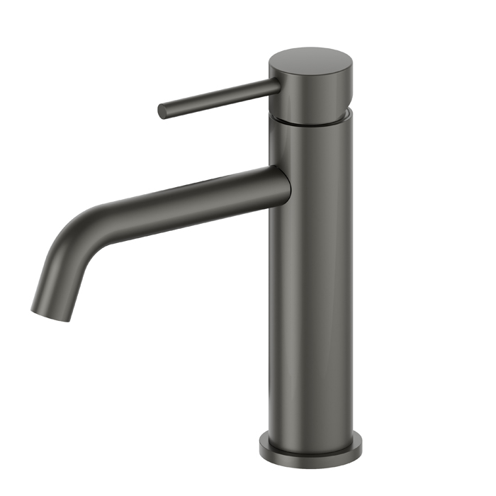 Newform XT Смеситель для раковины, 1 отв., длинный излив, цвет: carbon satin