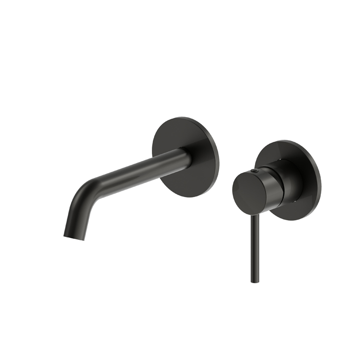 Newform XT Смеситель для раковины, встраиваемый, внешняя часть, цвет: carbon satin