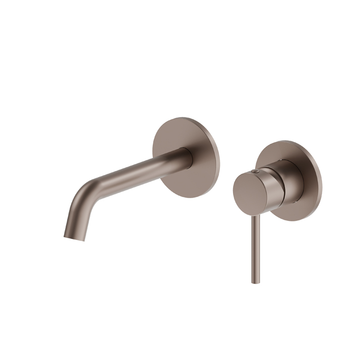 Newform XT Смеситель для раковины, встраиваемый, внешняя часть, цвет: copper glossy