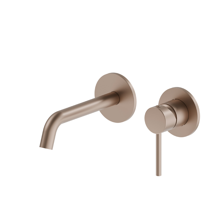 Newform XT Смеситель для раковины, встраиваемый, внешняя часть, цвет: copper satin
