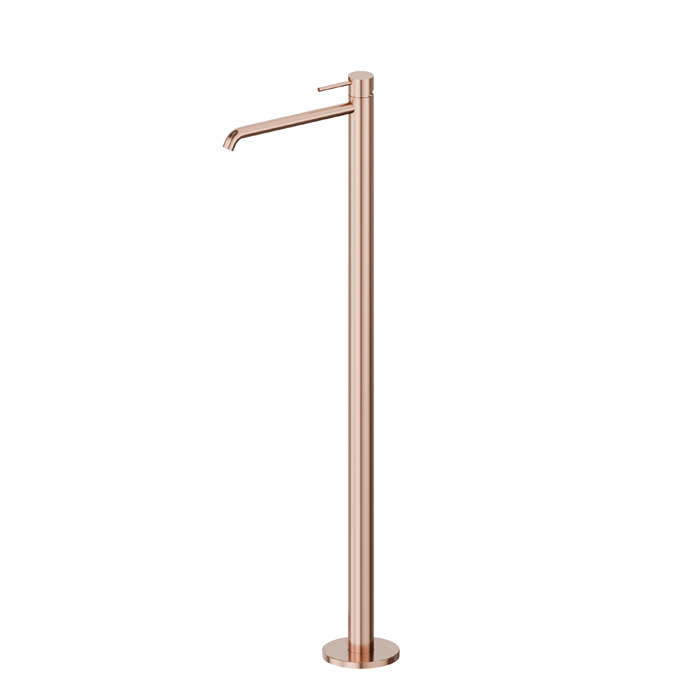 Newform XT Смеситель для раковины, напольный, внешняя часть, цвет: PVD copper bronze