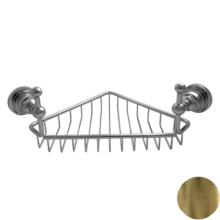 Nicolazzi Accessori Classica Полочка-решетка угловая, подвесной, цвет: Bronze Plated
