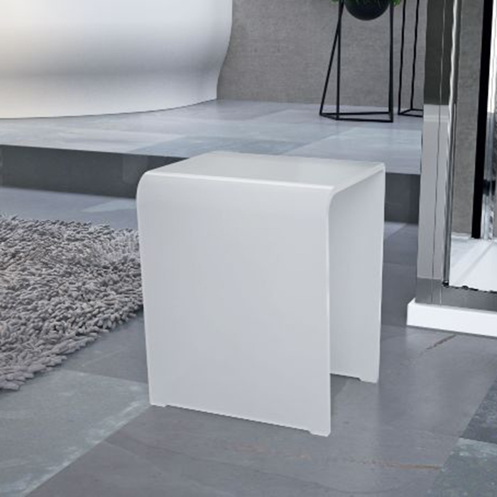 Novellini Стульчик 32x44x26см, акрил, max.100kg, цвет: белый