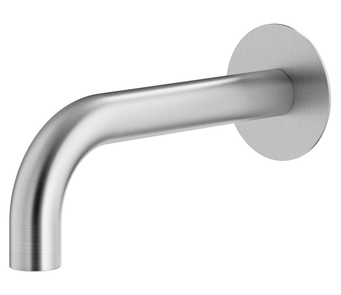 Plumberia Selection IXO Излив для ванны, настенный, длина: 21см., цвет: хром брашированный