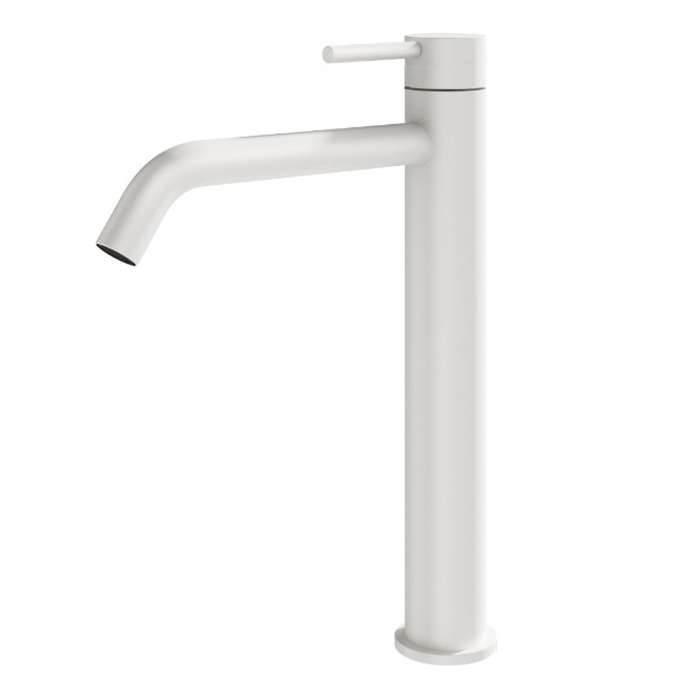 Plumberia Selection IXO Смеситель для раковины, на 1 отв., h28.5см., высокий, цвет: белый матовый