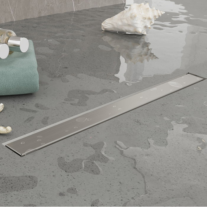 Plumberia Selection Трап душевой PS LINEAR 6x70 2устор. накладка из нерж.стали, комбинир.затвор с горизонт. Выпуском Ду 50мм,40л/мин, цвет: нержавеющая сталь