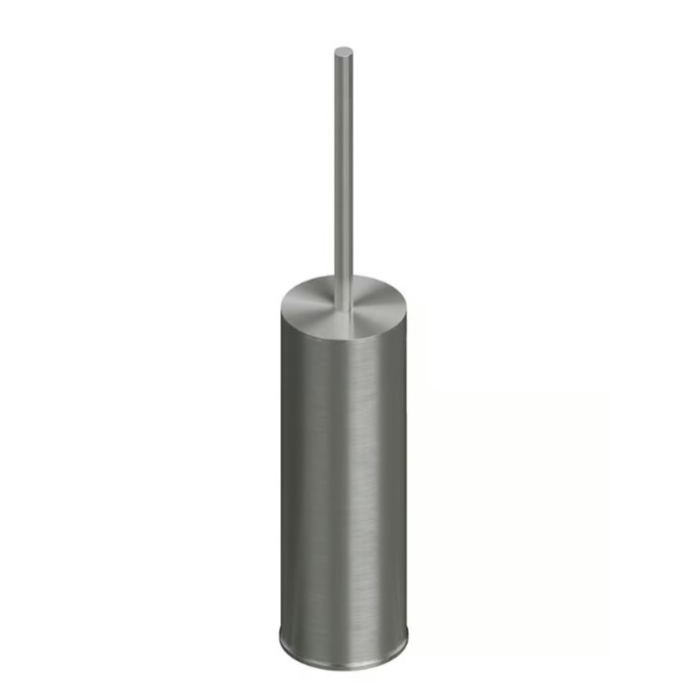 QuadroDesign Ершик для туалета, напольный, цвет: Brushed Stainless Steel