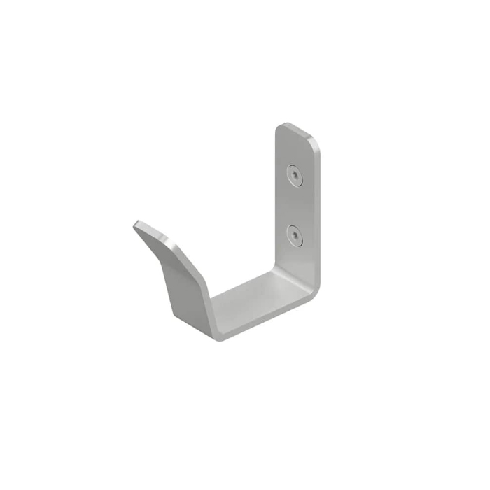 QuadroDesign Крючок, подвесной, цвет: Brushed Stainless Steel
