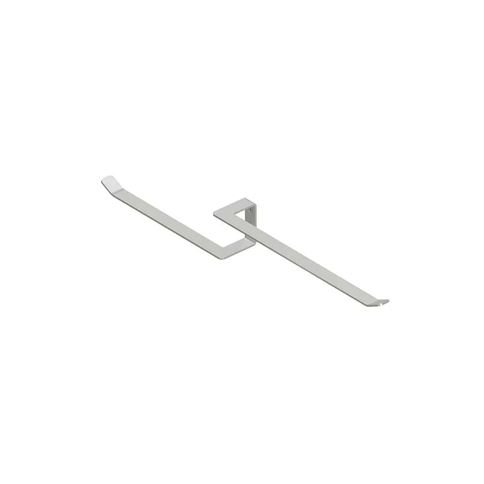 QuadroDesign Полотенцедержатель, цвет: Brushed Stainless Steel